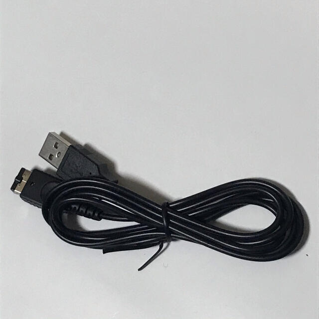 ゲームボーイアドバンス(ゲームボーイアドバンス)のGBA SP 初代NDS専用USB充電ケーブル　互換品 エンタメ/ホビーのゲームソフト/ゲーム機本体(携帯用ゲーム機本体)の商品写真