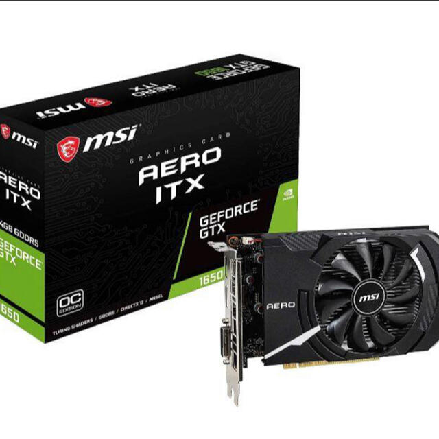 MSI GeForce GTX 1650 AERO ITX 4G OCV1