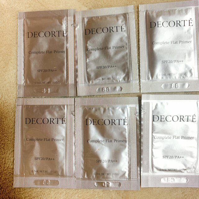 COSME DECORTE(コスメデコルテ)のコスメデコルテ コンプリート フラット プライマー 6こ コスメ/美容のベースメイク/化粧品(化粧下地)の商品写真