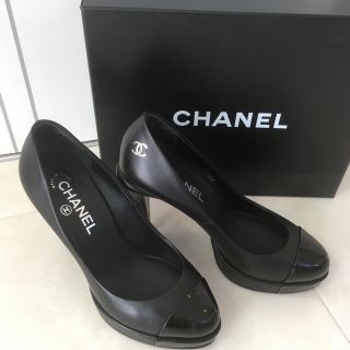 シャネル(CHANEL)のたらこ様専用　CHANEL パンプス36.5(ハイヒール/パンプス)