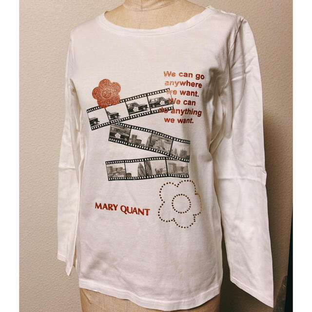 MARY QUANT(マリークワント)のマリークワント　長袖Tシャツ　ロンT ロゴ レディースのトップス(Tシャツ(長袖/七分))の商品写真