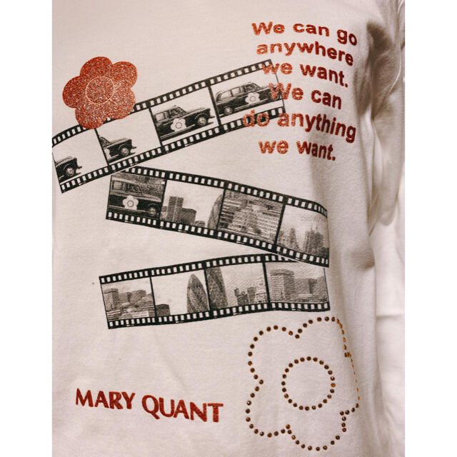 MARY QUANT(マリークワント)のマリークワント　長袖Tシャツ　ロンT ロゴ レディースのトップス(Tシャツ(長袖/七分))の商品写真