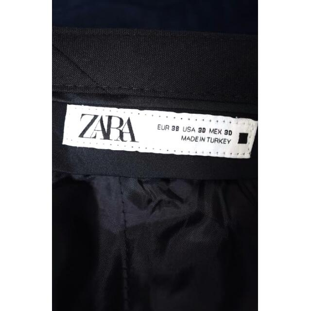 ZARA(ザラ)のZARA（ザラ） チェーン付きワイドレッグパンツ タックスラックス メンズ メンズのパンツ(スラックス)の商品写真