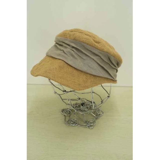 mature ha.（マチュアーハ） jute リネンキャップ レディース 帽子 レディースの帽子(キャップ)の商品写真
