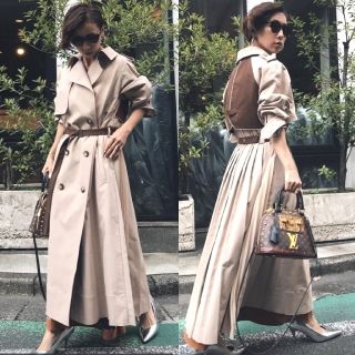 Ameri VINTAGE - Ameri【タグ付未使用品】VARIOUS BACK PLEATS TRENCH