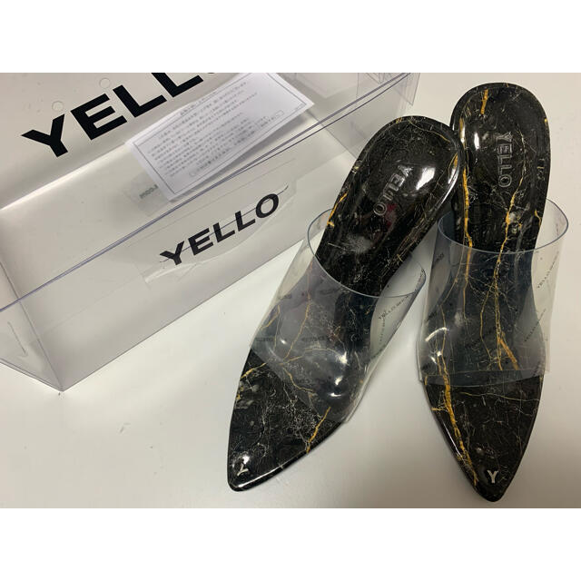 yello クリアウェッジサンダル サイズS | hartwellspremium.com