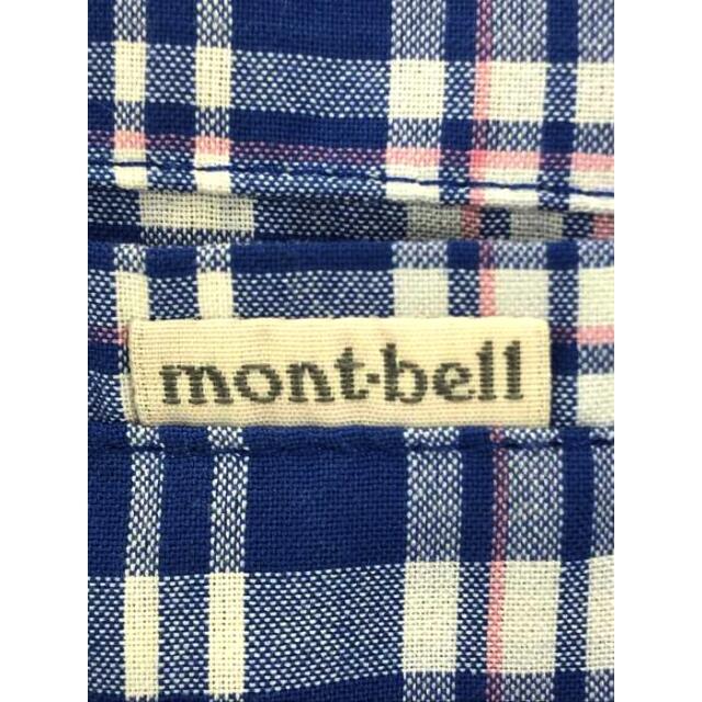 mont bell(モンベル)のmont bell（モンベル） チェック柄 半袖シャツ レディース トップス レディースのトップス(シャツ/ブラウス(長袖/七分))の商品写真