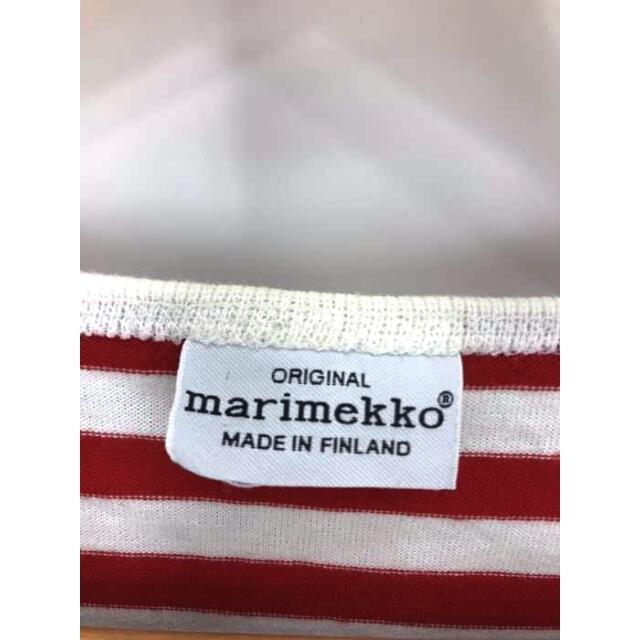 marimekko(マリメッコ)のmarimekko（マリメッコ） クレイジーパターンボーダーカットソー トップス レディースのトップス(Tシャツ(半袖/袖なし))の商品写真