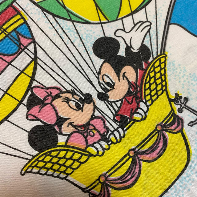 Disney(ディズニー)のミキミニ　ビンテージシーツ ハンドメイドの素材/材料(生地/糸)の商品写真