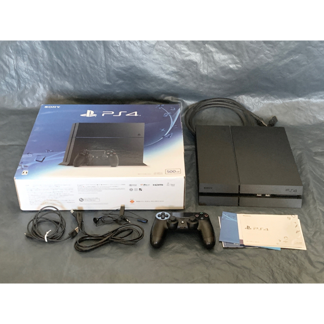 PS4 500GB ブラック SONY CUH-1200A 付属品完備