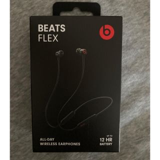 ビーツバイドクタードレ(Beats by Dr Dre)のApple Beats Flex ブラック(ヘッドフォン/イヤフォン)