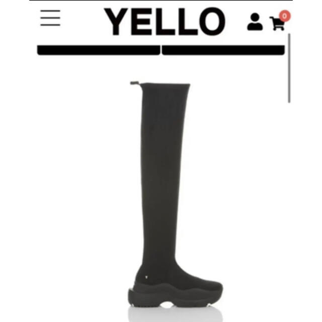 Yellow boots(イエローブーツ)のYELLO スニーカーブーツ　ブラック レディースの靴/シューズ(ブーツ)の商品写真