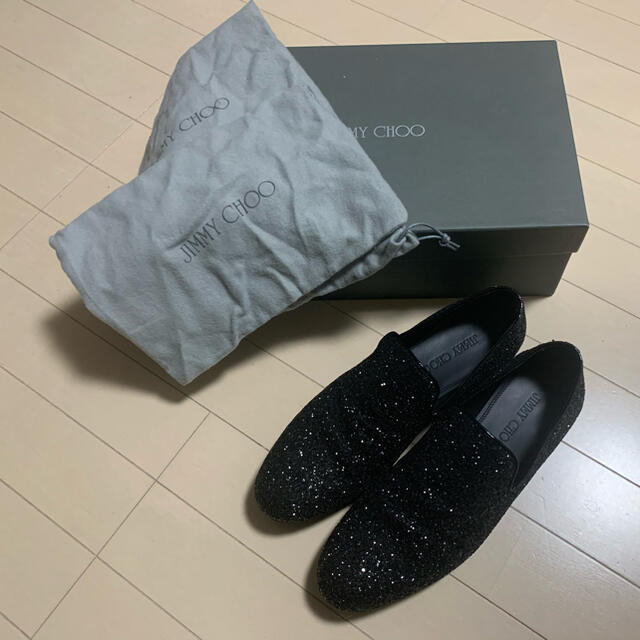 ★大特価★人気完売品★JIMMY CHOO グリッター 付属品完備ドレス/ビジネス