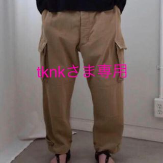 コモリ(COMOLI)の20ss COMOLI コットンツイル 6ポケパンツ サイズ1(ワークパンツ/カーゴパンツ)