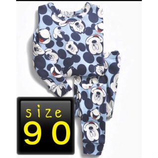 ベビーギャップ(babyGAP)のベイビーギャップ　ミッキーパジャマ(パジャマ)