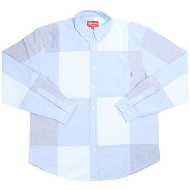 SUPREME 20AW Patchwork Oxford Shirt シャツ