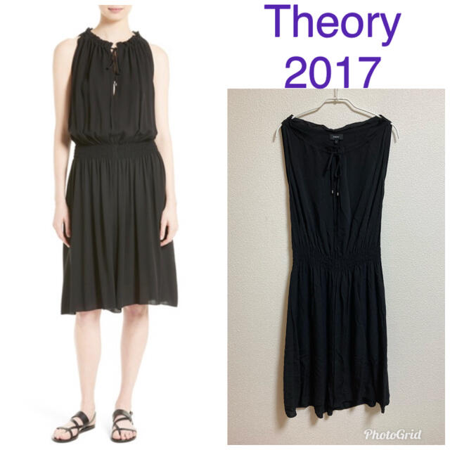 theory(セオリー)のcrassic ggt ritah Theory 2017 レディースのワンピース(ひざ丈ワンピース)の商品写真