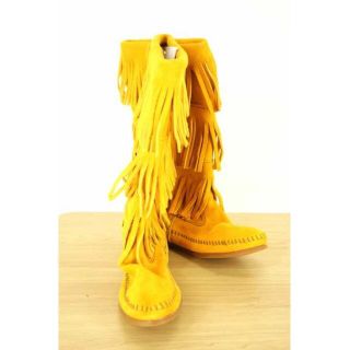 ミネトンカ(Minnetonka)のMinnetonka （ミネトンカ）  3 Layer Fringe Boots(ブーツ)