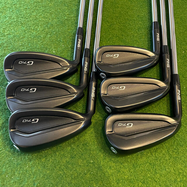 メーカー直送】 PING - 6本セット レフティ G710アイアン 【美品
