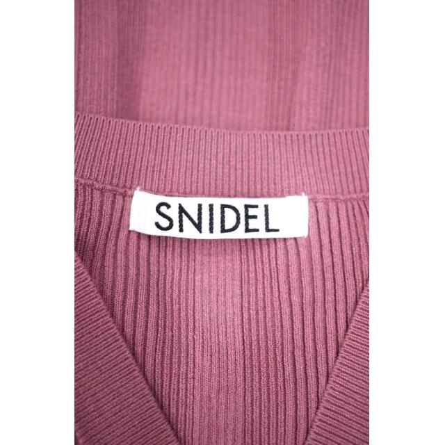 SNIDEL(スナイデル)のsnidel（スナイデル） 20SS Vネックノースリーブニットベスト トップス レディースのトップス(ニット/セーター)の商品写真