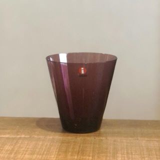 イッタラ(iittala)のiittala カルティオ マウスブロー ライラック 廃盤(グラス/カップ)