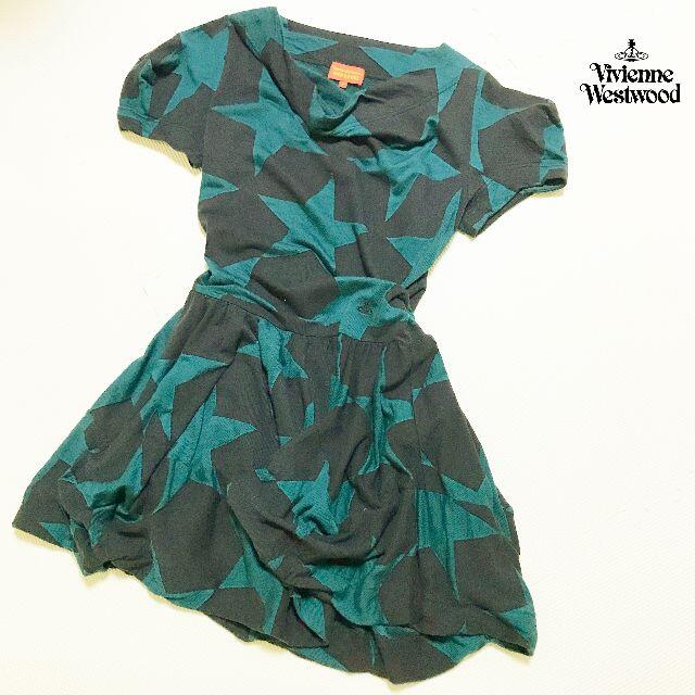 Vivienne Westwood - 【Vivienne Westwood】ブッフォン ラッフルスカート ワンピース