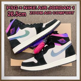 ナイキ(NIKE)の26.5cm PSG NIKE AIR JORDAN 1 ZOOM(スニーカー)