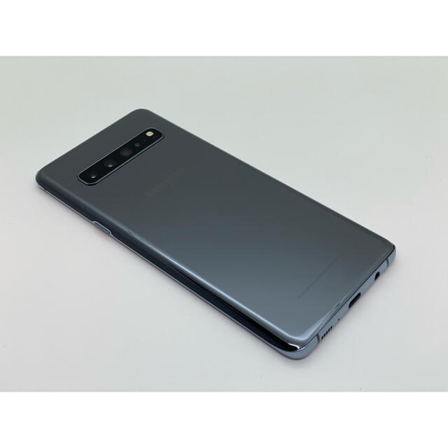 SAMSUNG(サムスン)の(606) galaxy S10 5G 256GB ブラック SIMフリー スマホ/家電/カメラのスマートフォン/携帯電話(スマートフォン本体)の商品写真