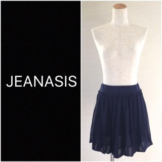 ジーナシス(JEANASIS)の❤️送料込❤️JEANASIS シフォンプリーツスカート ジーナシス(ミニスカート)