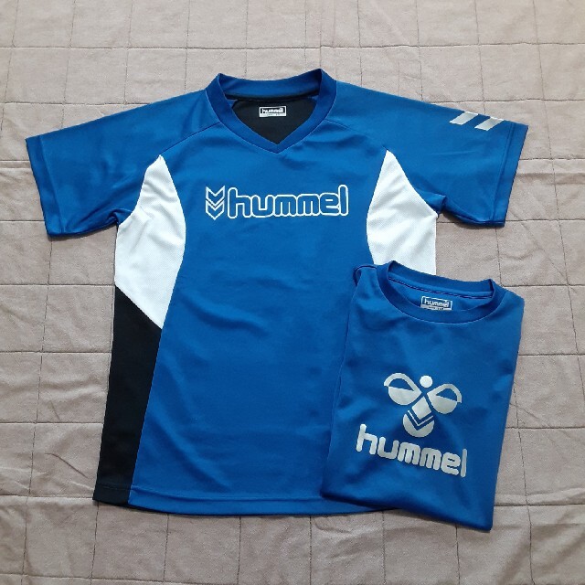 hummel(ヒュンメル)のhummel　スポーツTシャツ　2枚　160cm キッズ/ベビー/マタニティのキッズ服男の子用(90cm~)(Tシャツ/カットソー)の商品写真