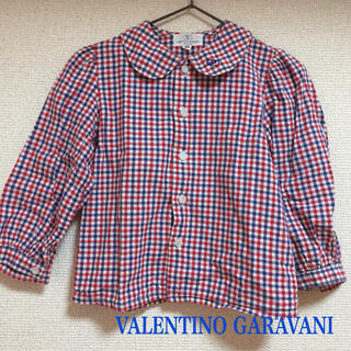 ヴァレンティノガラヴァーニ(valentino garavani)のレア VALENTINO GARAVANI チェック ブラウス シャツ(ブラウス)