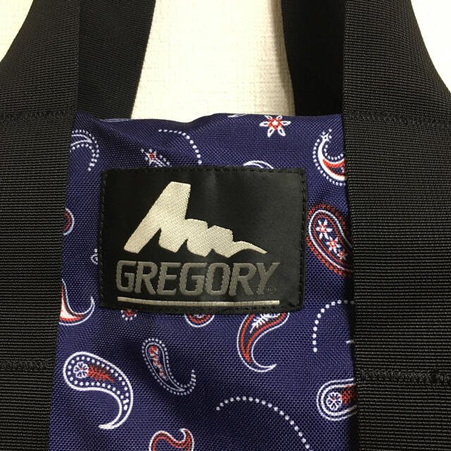 Gregory(グレゴリー)のグレゴリー GREGORY ミニボストンバッグ　ペイズリー紫　メンズレディース メンズのバッグ(ボストンバッグ)の商品写真