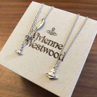 ヴィヴィアンウエストウッド(Vivienne Westwood)のVivienne Westwood オーブプレートネックレス　シルバー925(ネックレス)