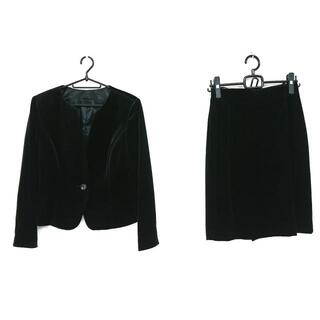 アナイ(ANAYI)のアナイ スカートスーツ サイズ38 M - 黒(スーツ)
