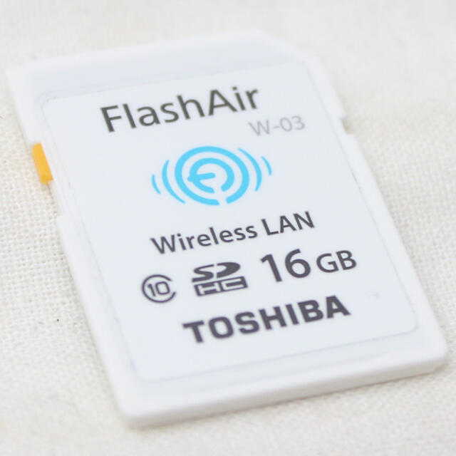 東芝(トウシバ)の❤️TOSHIBA Flash Air 16GB❤️ スマホ/家電/カメラのカメラ(デジタル一眼)の商品写真