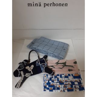 ミナペルホネン(mina perhonen)のstarbright様専用❗🆕一瞬で折り畳める🎶レジカゴバッグ💓100㎝(バッグ)