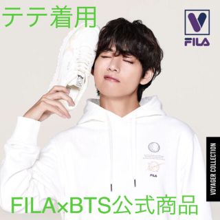 ボウダンショウネンダン(防弾少年団(BTS))の☆最終値下げ☆BTS テテ着用 FILA スニーカー ザガート シャイン (スニーカー)