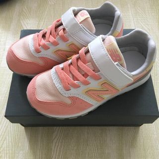 ニューバランス(New Balance)のmまま様専用　ニューバランス　ピンクイエロー　18.5cm(スニーカー)