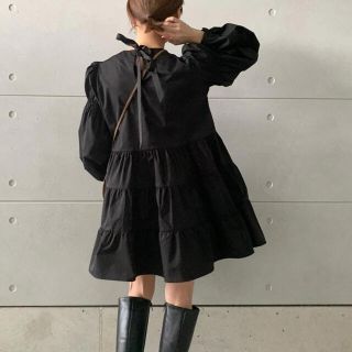 スナイデル(SNIDEL)のリエルリシェ　Tiered Mini One-piece (ミニワンピース)