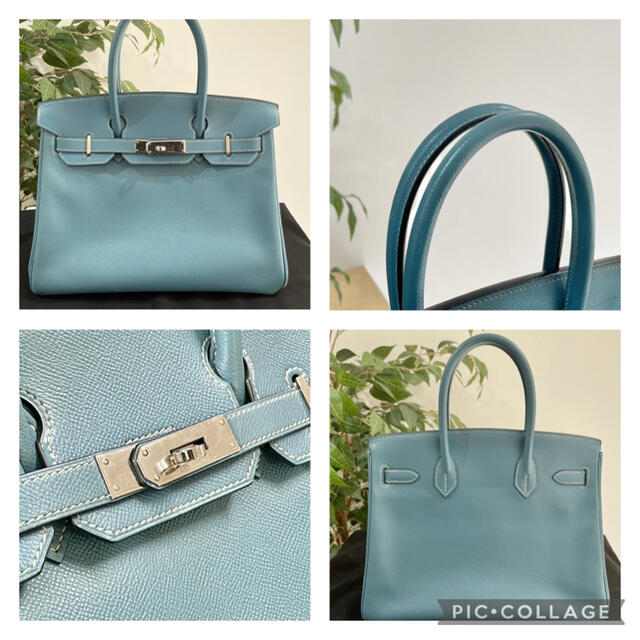 Hermes(エルメス)のエルメス バーキン30 クシュベル ブルージーン レディースのバッグ(ハンドバッグ)の商品写真