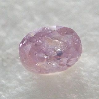 0.146 ct F.BR.PINK 天然 ピンク ダイヤ(リング(指輪))