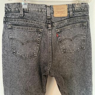 リーバイス(Levi's)の希少！USA製　levis ケミカルウォッシュデニム リーバイス　古着(デニム/ジーンズ)