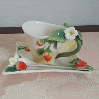 陶翔舞千　華麗なる花コレクション　カップ＆ソーサー