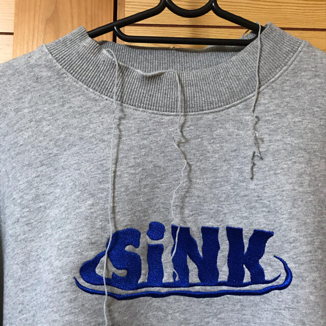 sink kotohayokozawa wave logo sweat レディースのトップス(トレーナー/スウェット)の商品写真