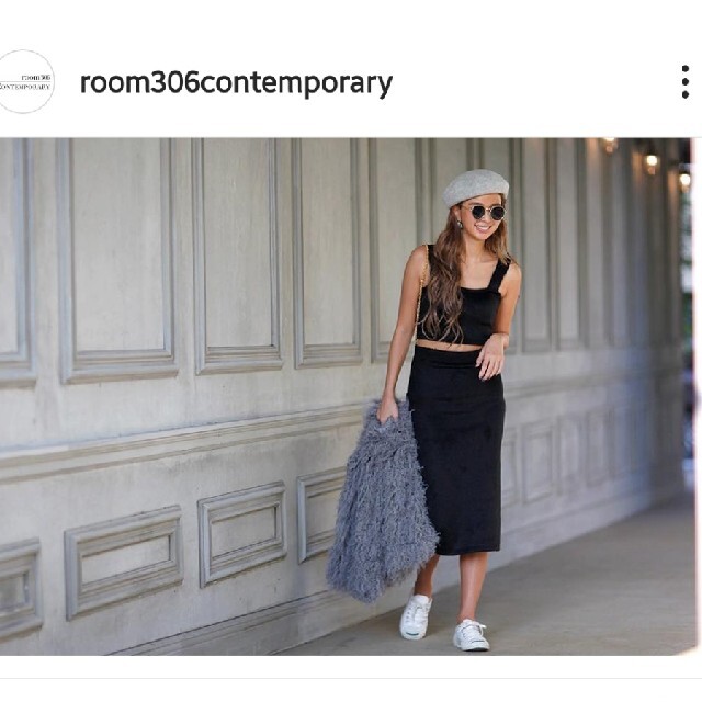 room306 CONTEMPORARY(ルームサンマルロクコンテンポラリー)のroom306 Contemporaruy レディースのスカート(ひざ丈スカート)の商品写真