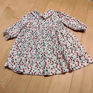 プチバトー(PETIT BATEAU)の⭐専用⭐プチバトー　18m/81cm 花柄ワンピース(ワンピース)