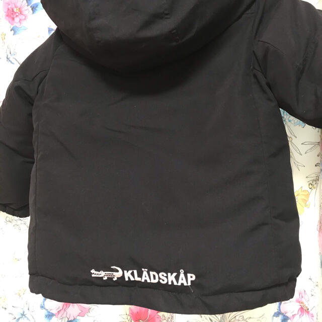 kladskap(クレードスコープ)のKLADSKAP ダウンコート　黒 キッズ/ベビー/マタニティのキッズ服男の子用(90cm~)(コート)の商品写真