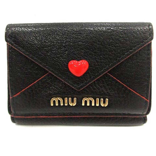 ミュウミュウ miumiu 財布 三つ折り マドラス ラブレターのサムネイル