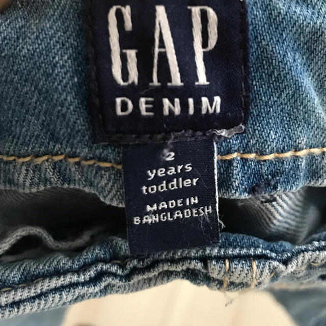 GAP Kids(ギャップキッズ)の値下げ済みキッズサロペット キッズ/ベビー/マタニティのキッズ服女の子用(90cm~)(その他)の商品写真