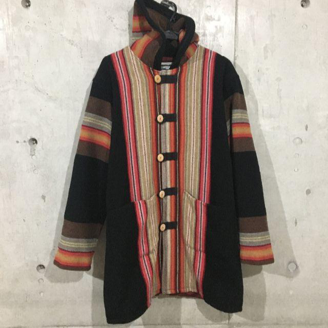 約57㎝着丈★TENDERLOIN★ T-BOHO COAT ラグ素材 ダッフルコート［M］